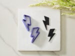 Lightning Bolt Set Polymer Clay Cutter