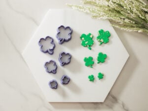 Four Leaf Clover Set Polymer Clay Cutter
