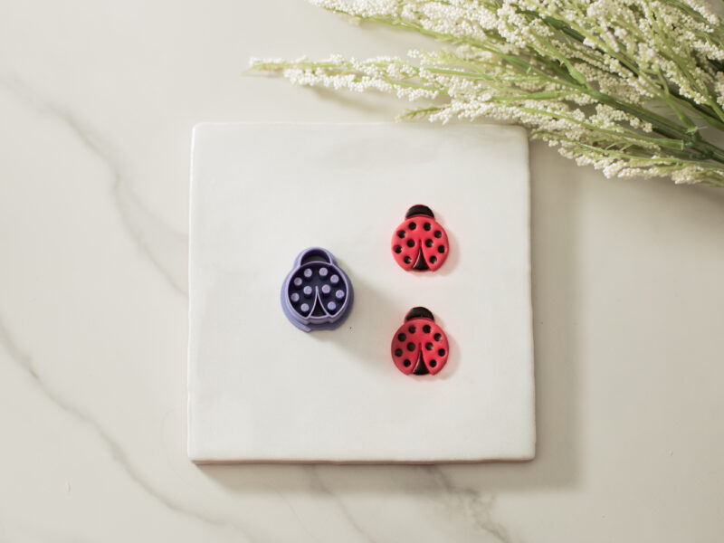 ladybug clay cutter