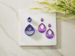 teardrop clay cutter