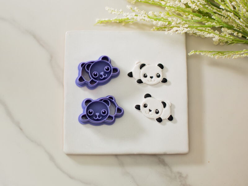 panda clay cutter