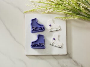 ice skate clay cutter