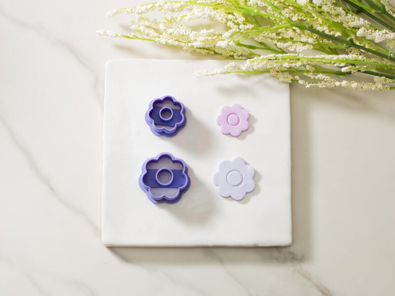 flower clay cutter
