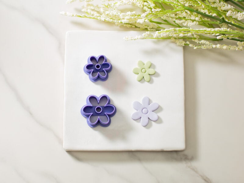 flower clay cutter