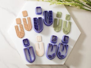 unique shape clay cutters