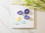 sun and clouds clay cutter