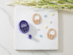 easter basket clay cutter