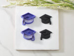 graduation cap clay cutter