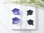 graduation cap clay cutter