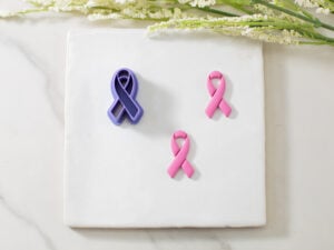 awareness ribbon clay cutter