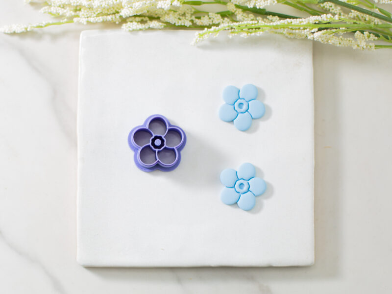 flower clay cutter