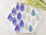 geometric dangle clay cutters