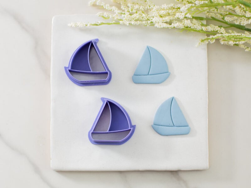 sailboat clay cutter