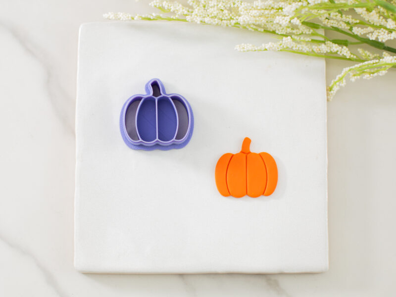pumpkin clay cutter