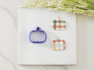 pumpkin clay cutter