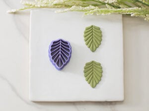 leaf clay cutter