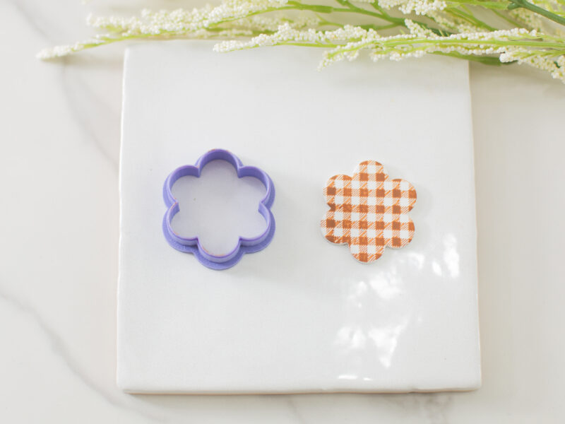 flower clay cutter