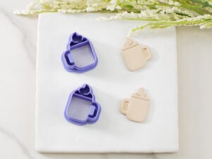 hot cocoa clay cutter