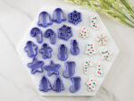 christmas cookies clay cutter