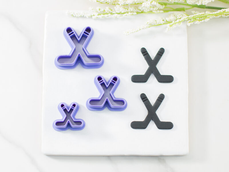 hockey sticks clay cutter