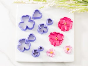 petal cluster clay cutter