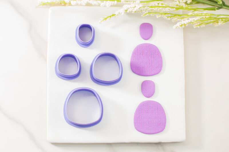 rounded trapezoid clay cutter