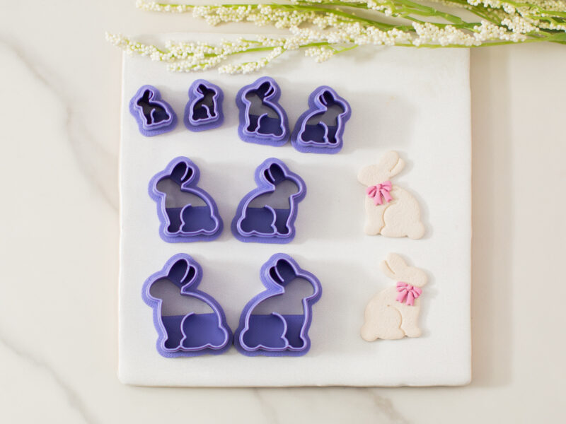 bunny clay cutter set