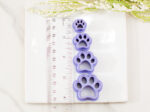 dog paw clay cutter