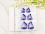 pom pom and megaphone clay cutters