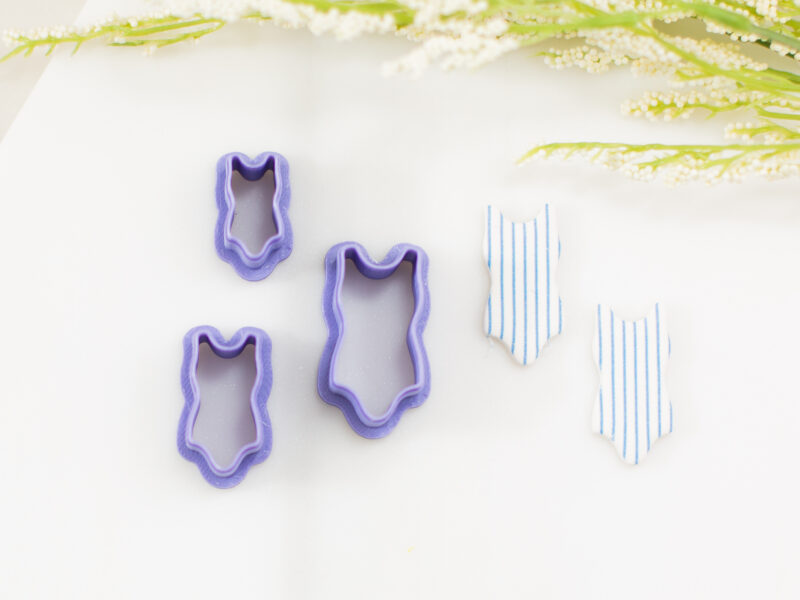 bathing suit clay cutter