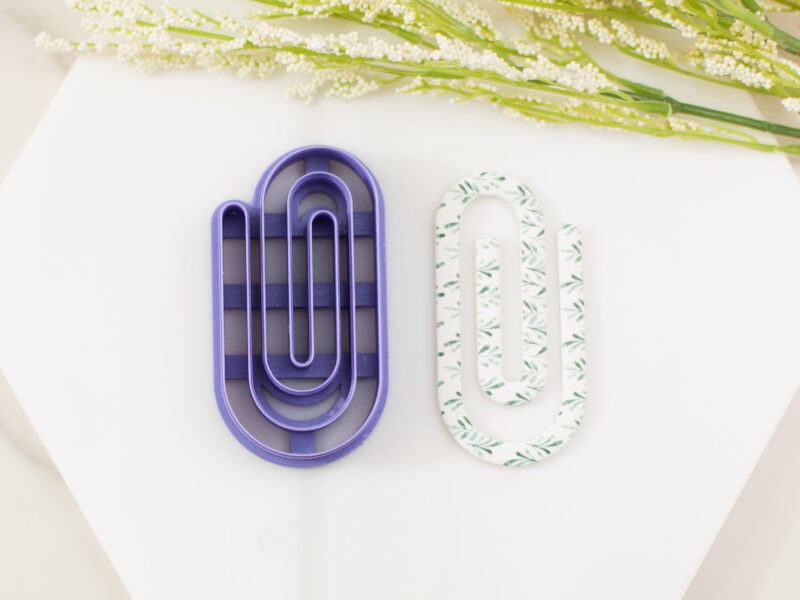 large paperclip clay cutter