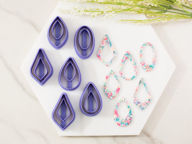 cutout shapes clay cutter set