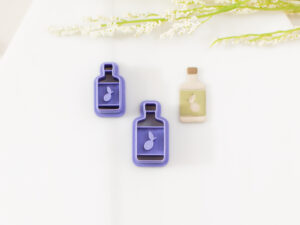 olive oil bottle clay cutter