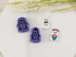ghost bride and groom clay cutter set