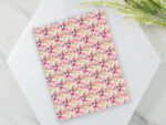 pink wildflower pattern